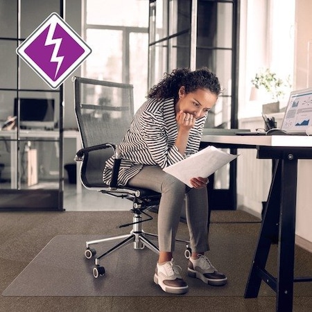 Floortex CHAIRMAT, ANSTC, 48X60, REC, SP FLR3115226EV